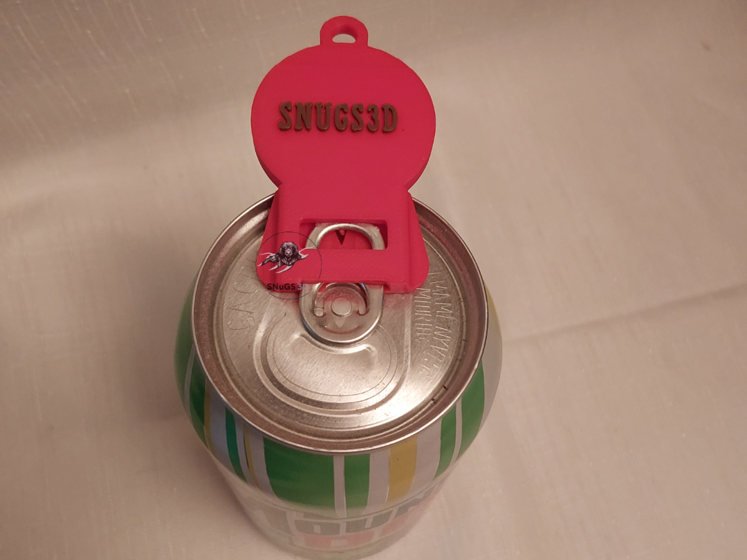 Soda/Pop Can Opener Keychain (customisable)