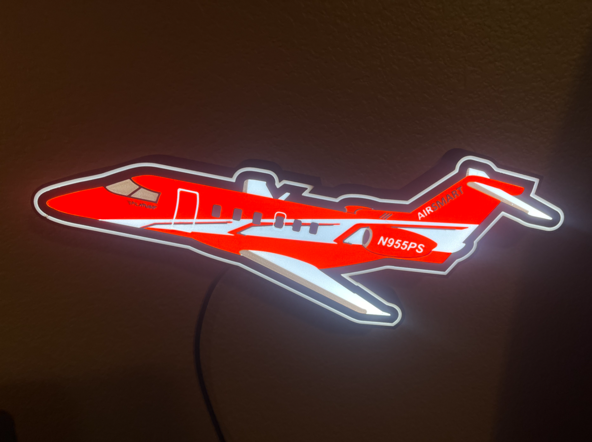 AirSmart Pilatus PC-24 Light Box