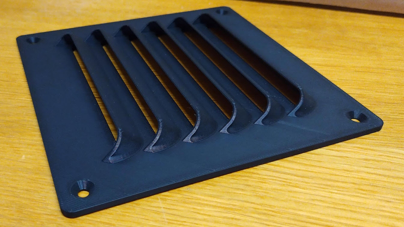 Air Exhaust Grille 155x155 mm.