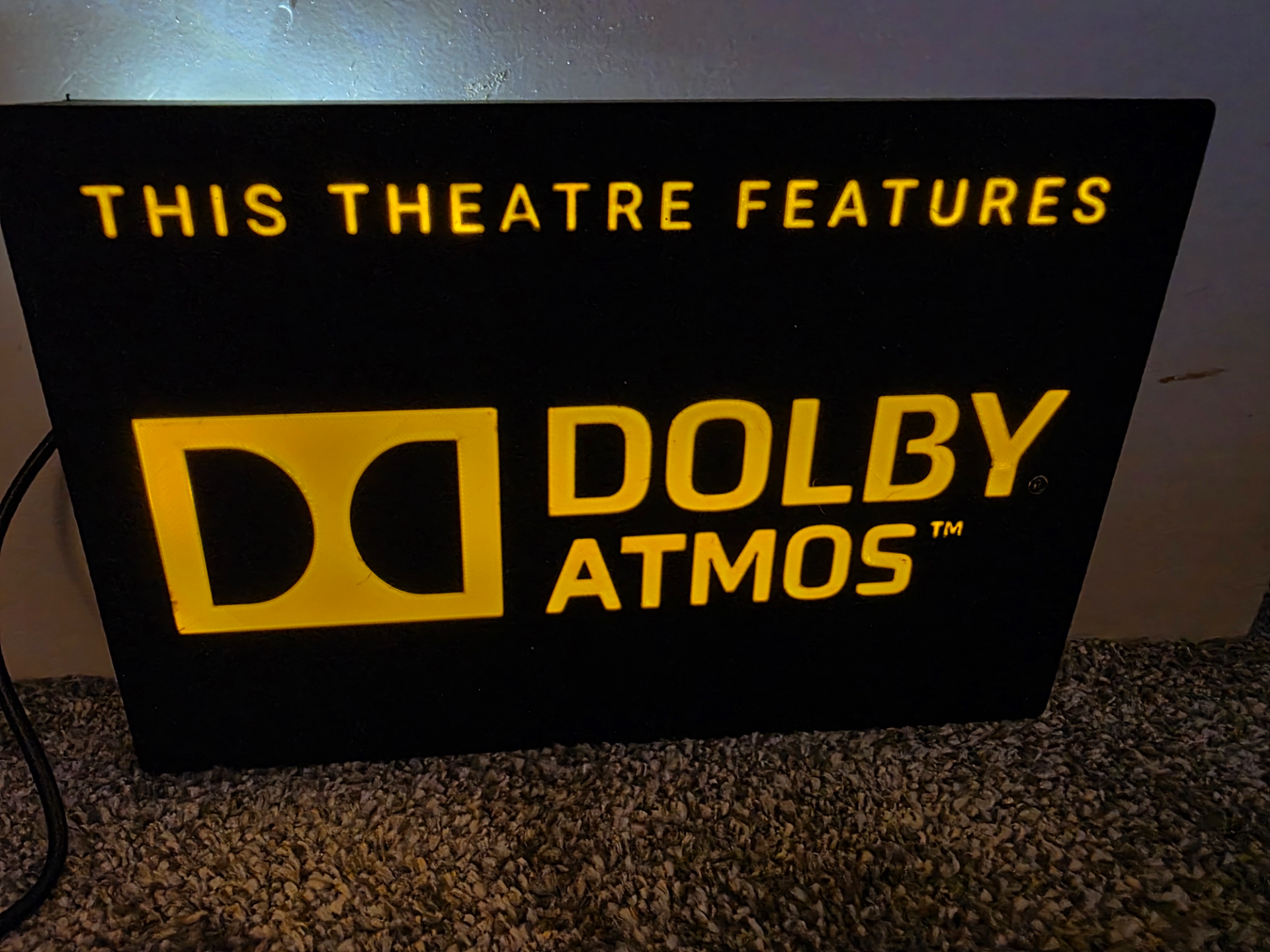 Dolby Atmos sound light box for your home theatre