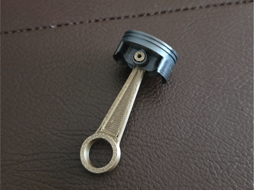 Piston Keychain