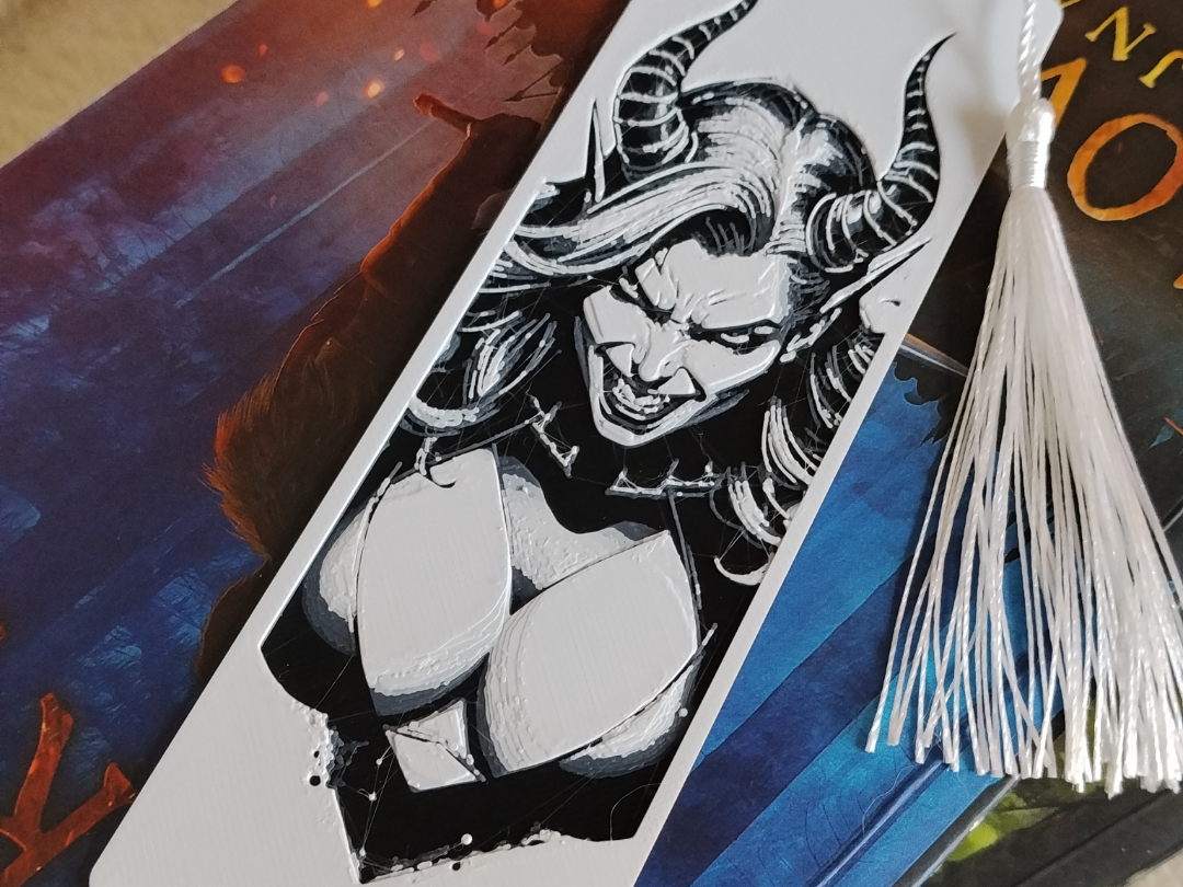 Bookmark-Demon Girl