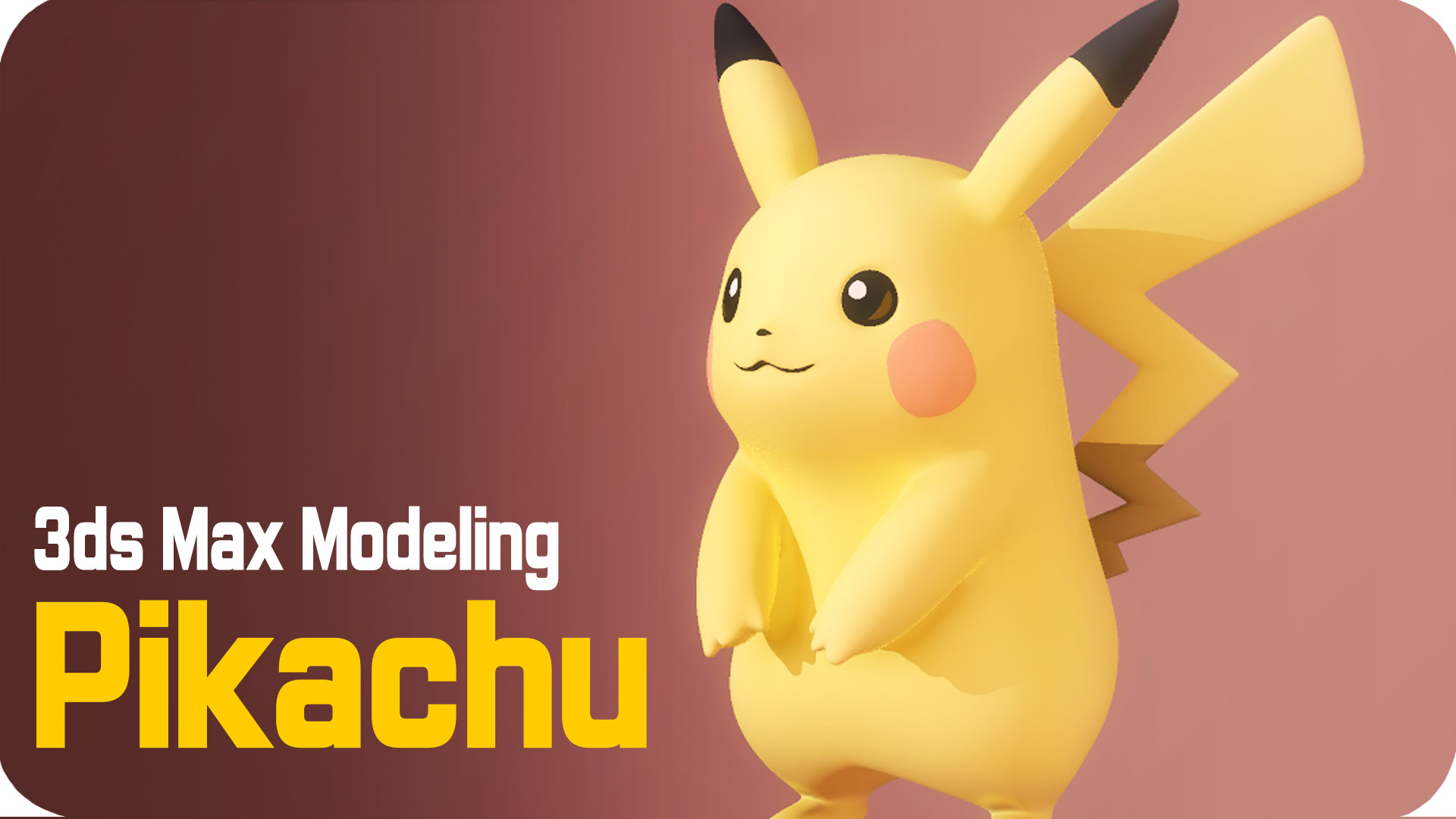 Pikatsu Figure - Quad-Color with Scalable Design