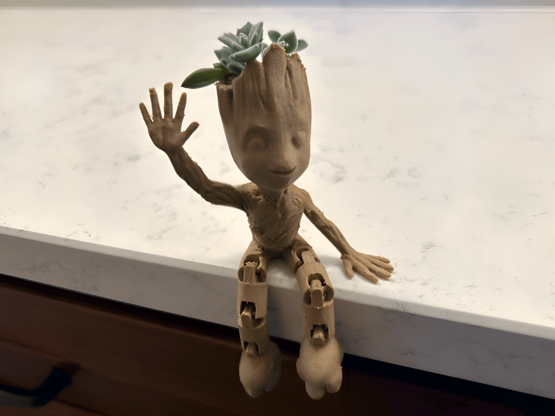 Groot Mini Planter Pot | No Support Flexible