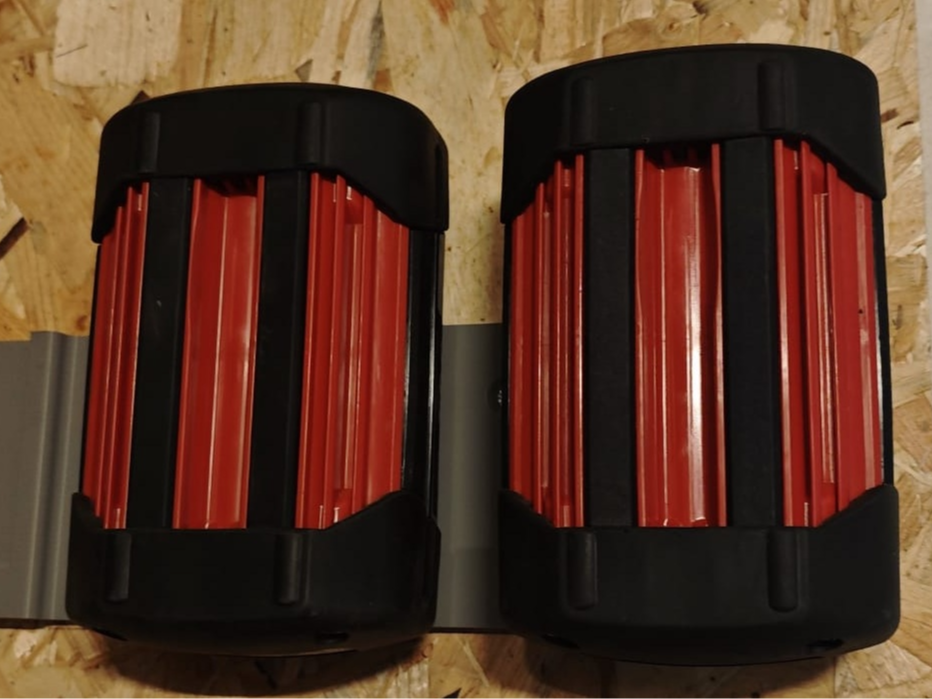Bosch 36V Akkuhalterung - 3 Akkus