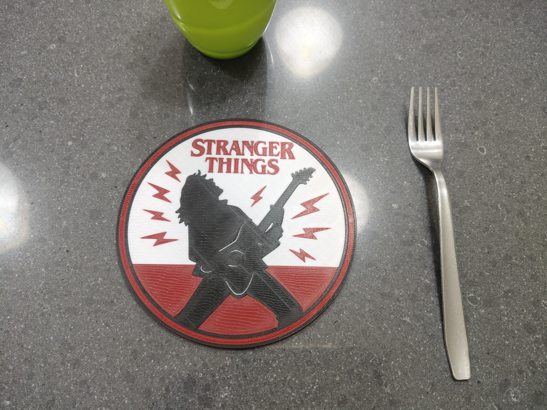 Stranger Things Electric Guitar Plate – Epic Scene