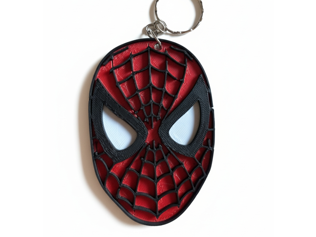 Spiderman Keychain UVResin
