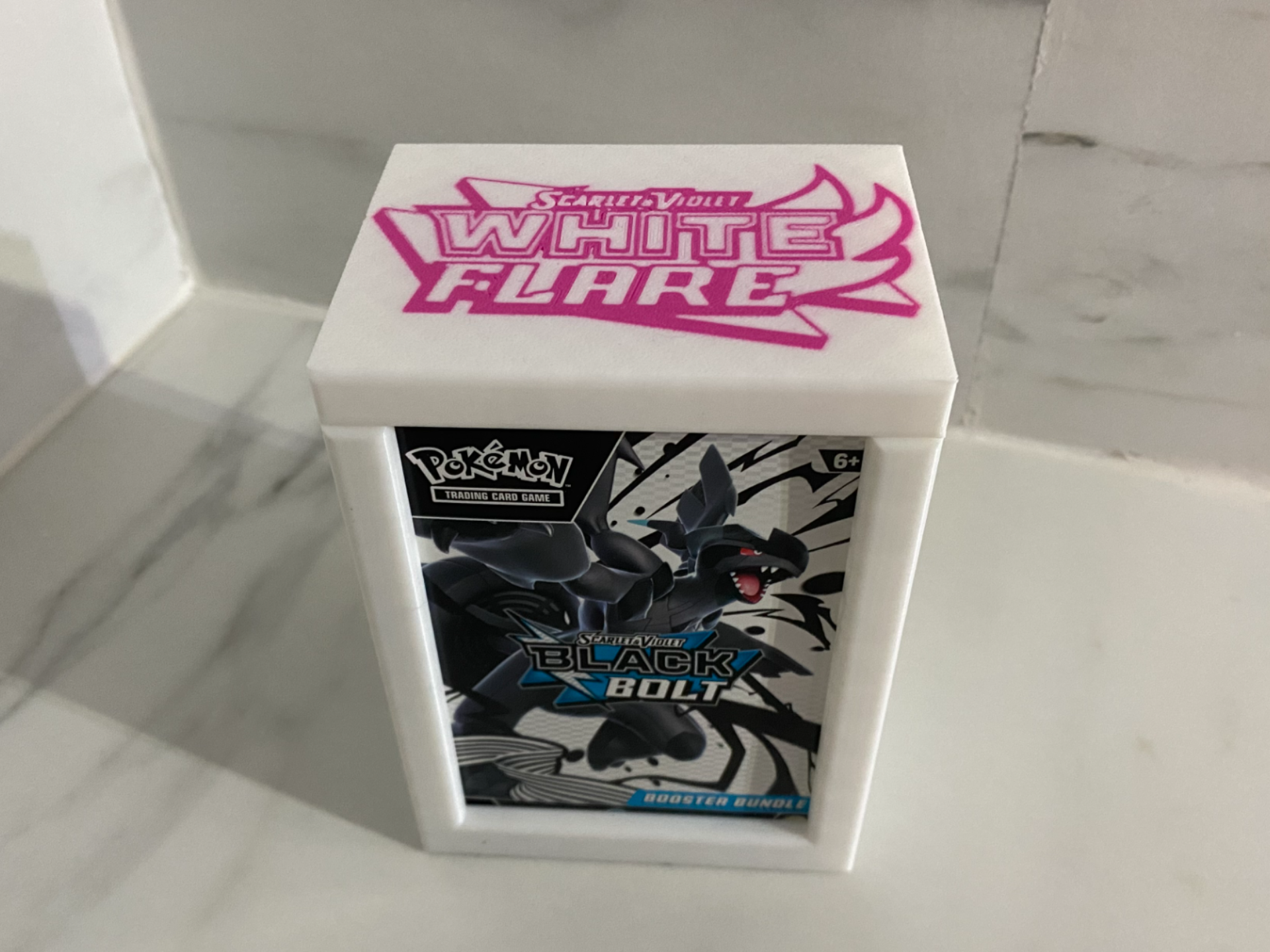 pokemon booster bundle protector White Flare
