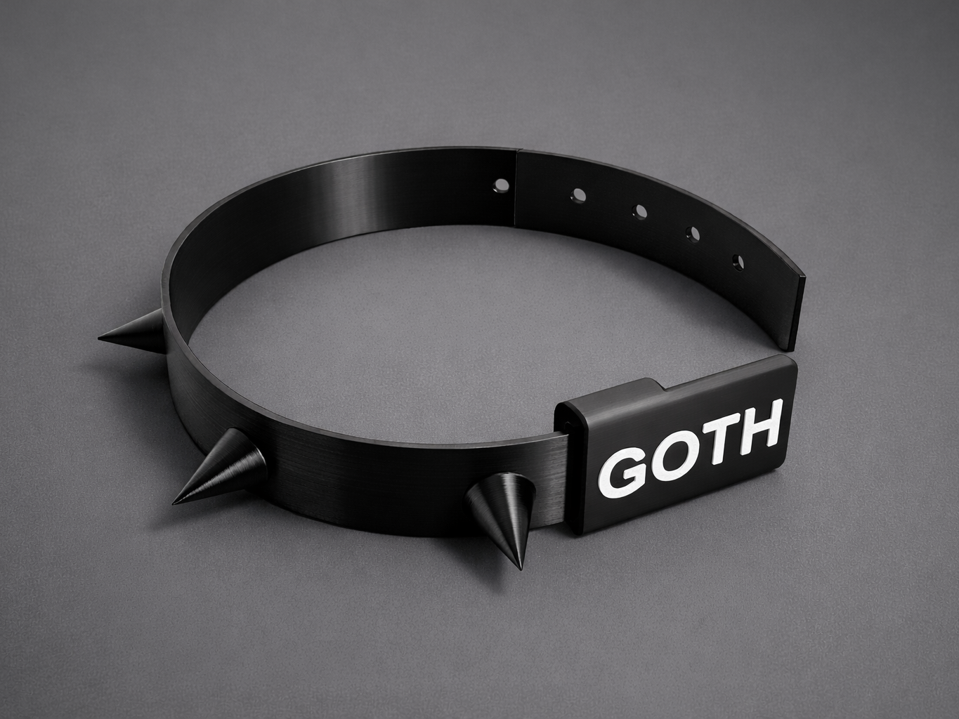 Spiked Goth Choker