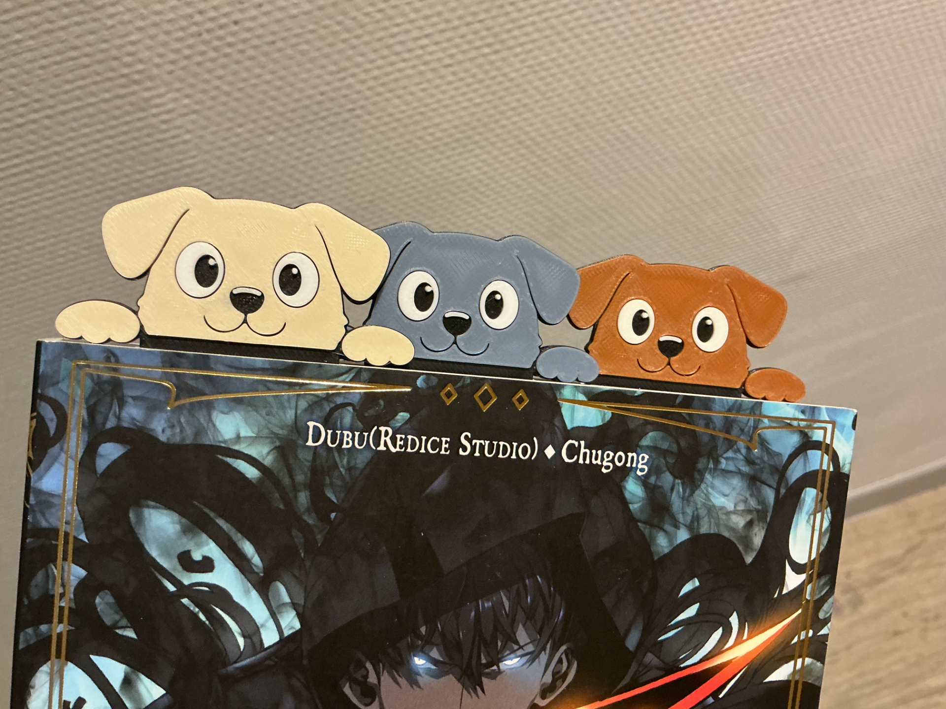Marque page chien