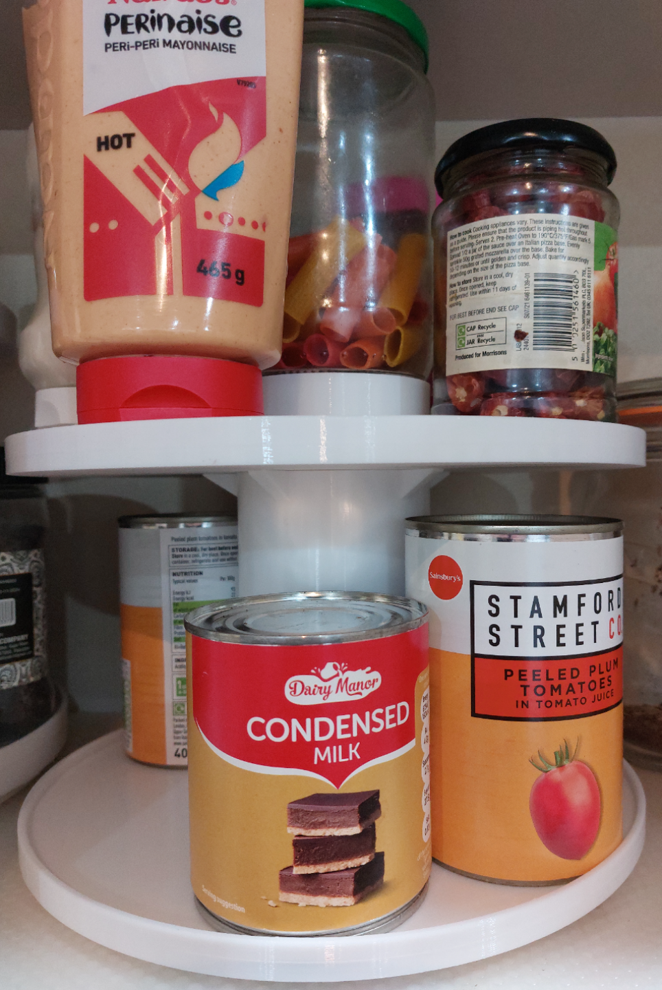 Kitchen Cabinet Organiser Rotating Design