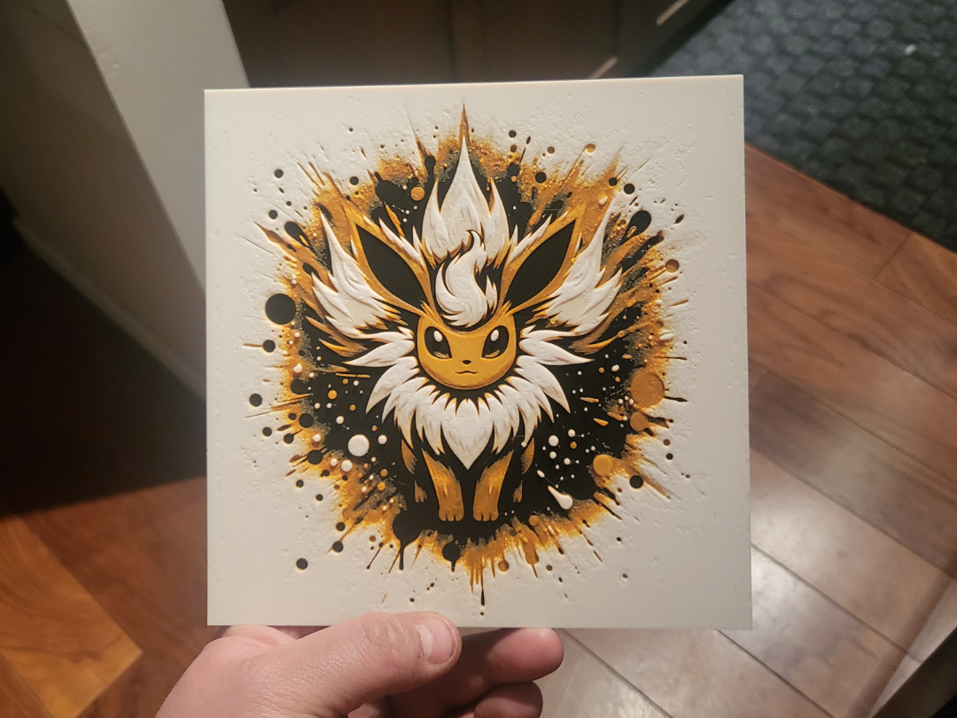 Graffiti Flareon Hueforge