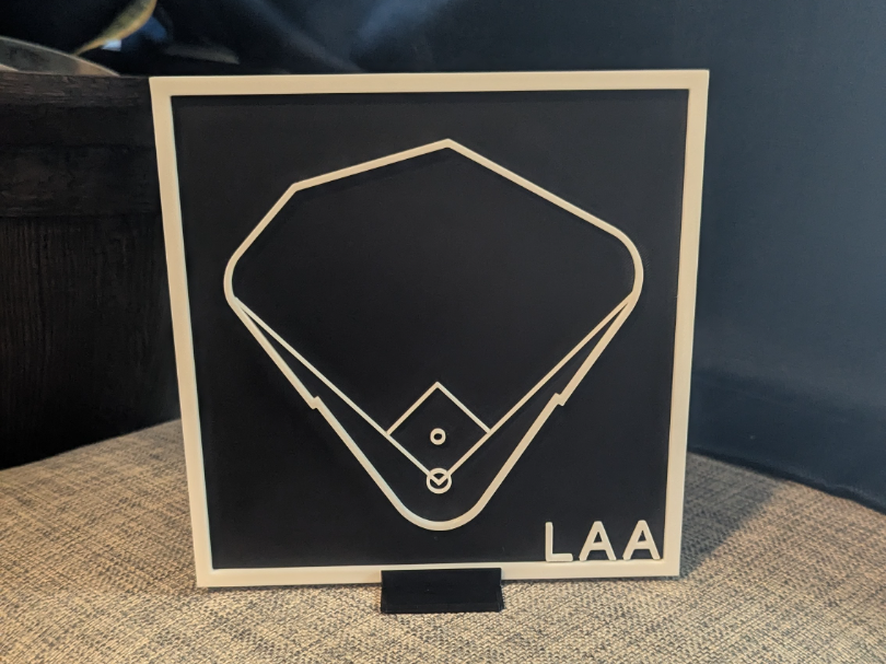 Los Angeles Angels of Anaheim Stadium Display