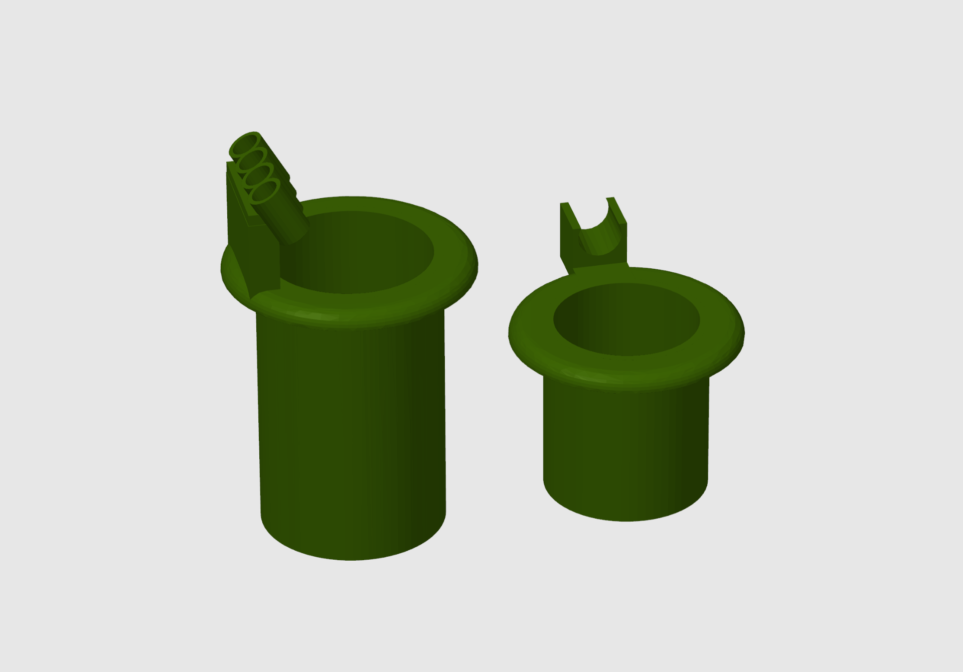 IKEA LACK filament guide and humidity sensor holder