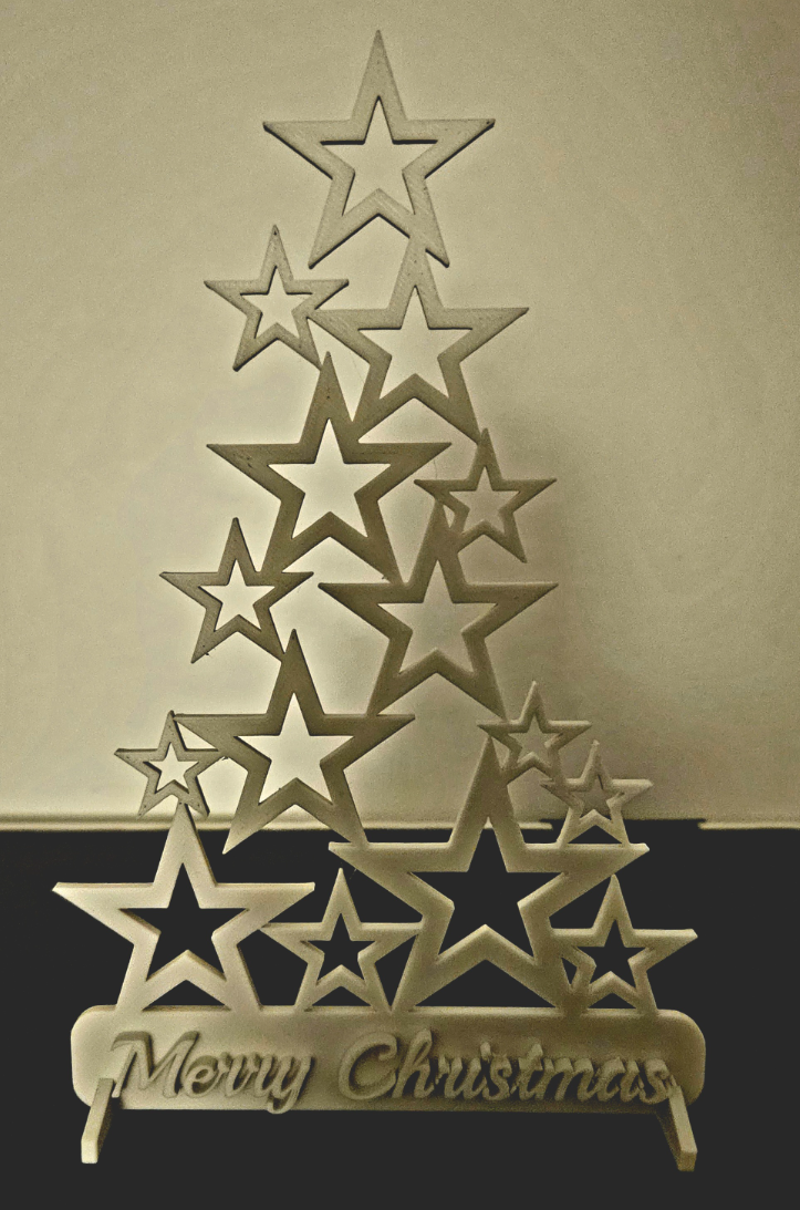 Weihnachtsdekoration "Sternenbaum"