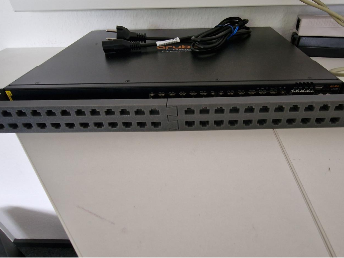 48 Port Switchpanel zum Switchtausch