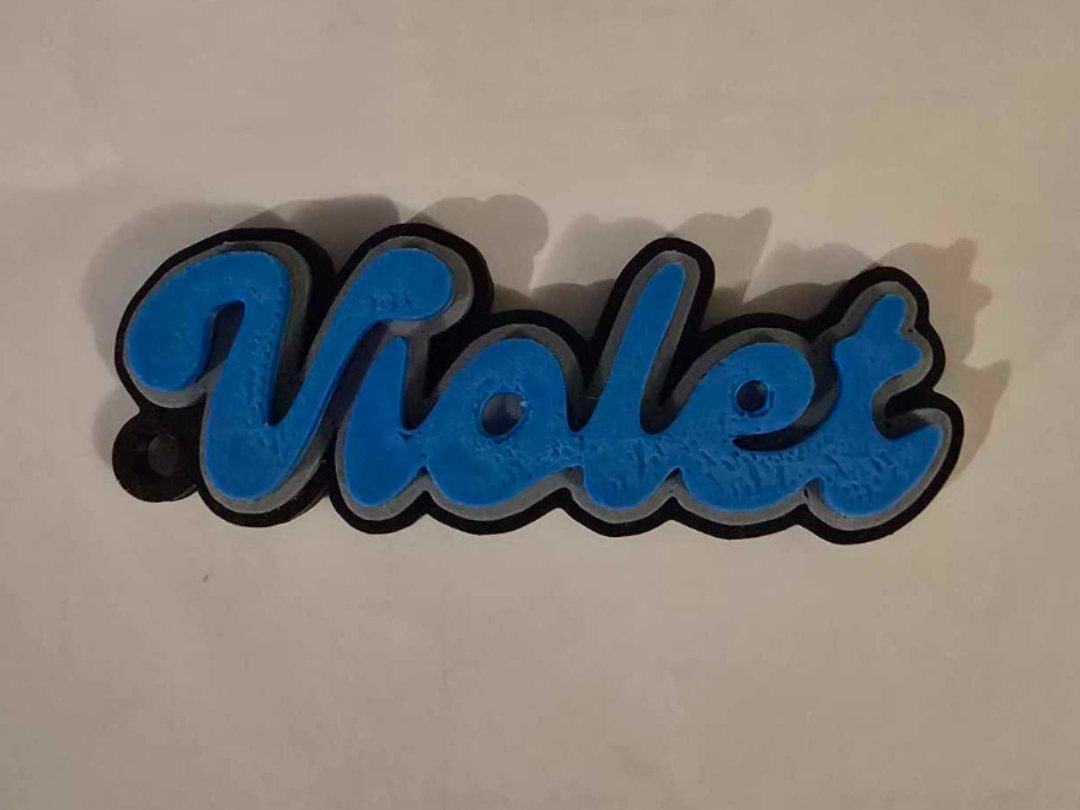 Violet Keychain Mk1