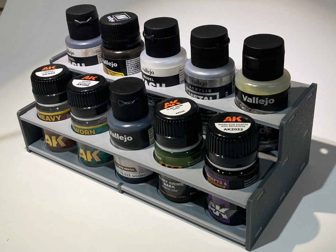 Paint Rack - Pigments & Washes