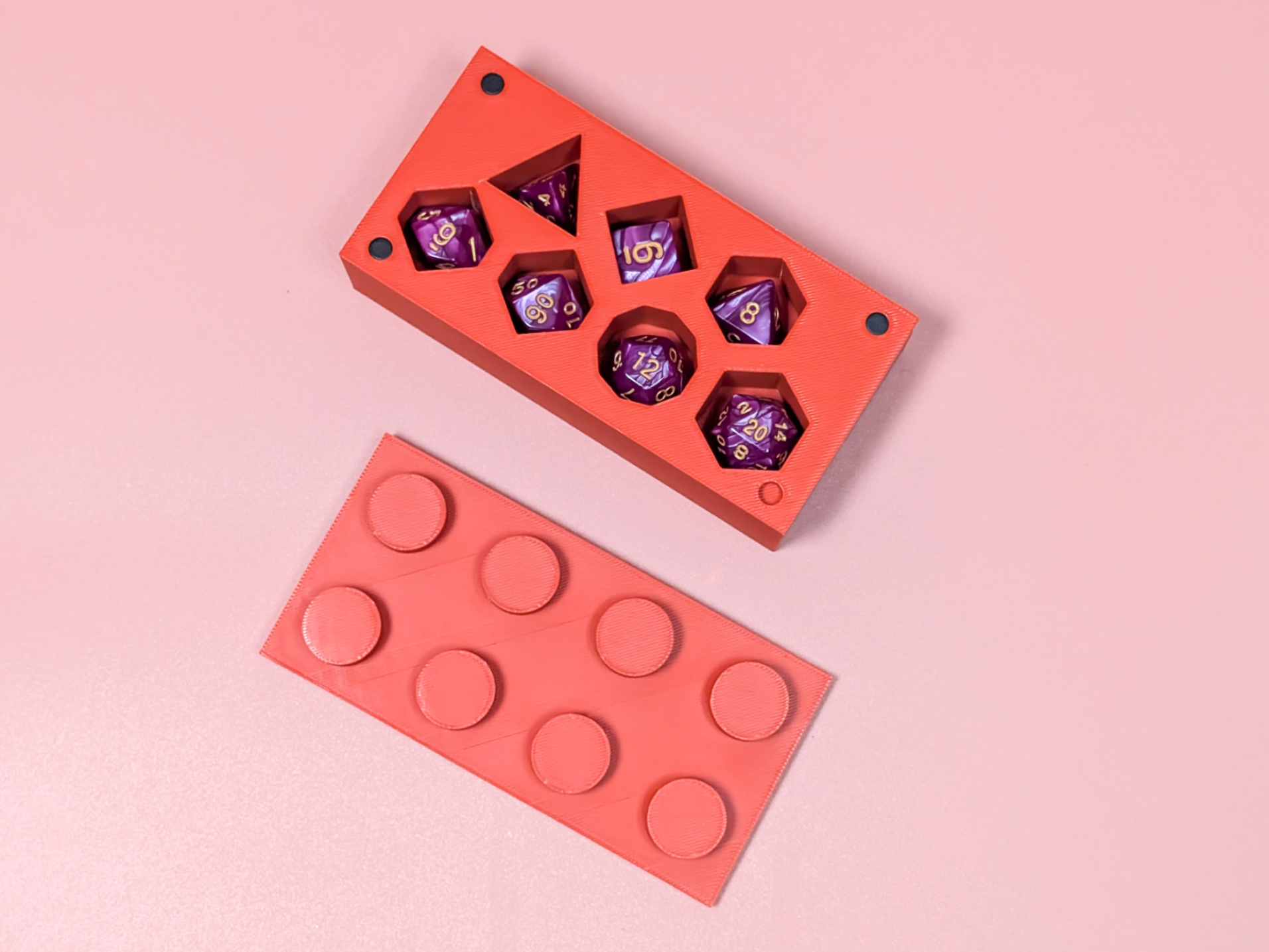 Brick Polyhedral Dice Set Holder
