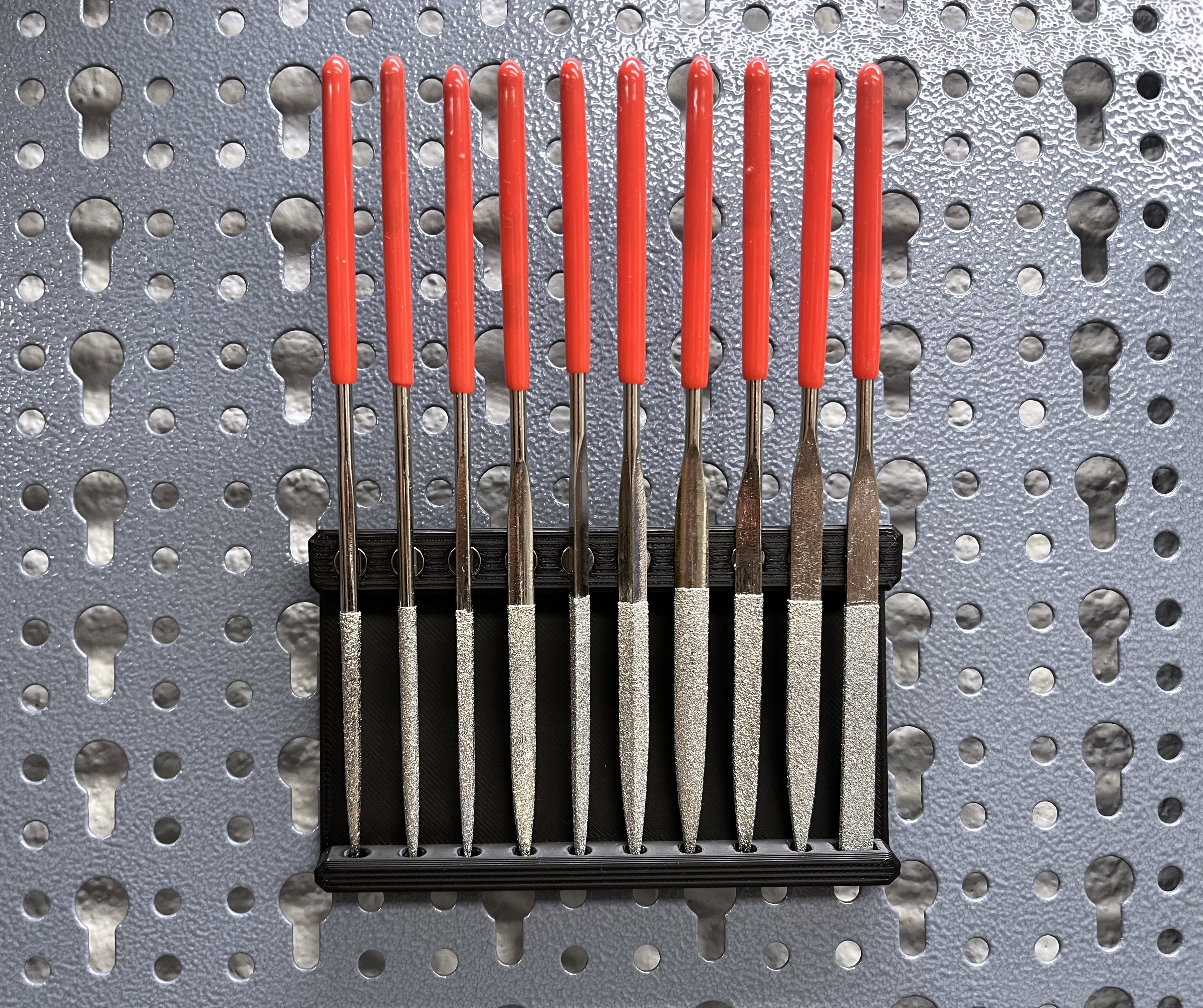 Magnetic Mini File Holder for Kupper pegboard