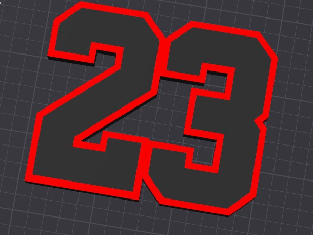 jordan logo 23