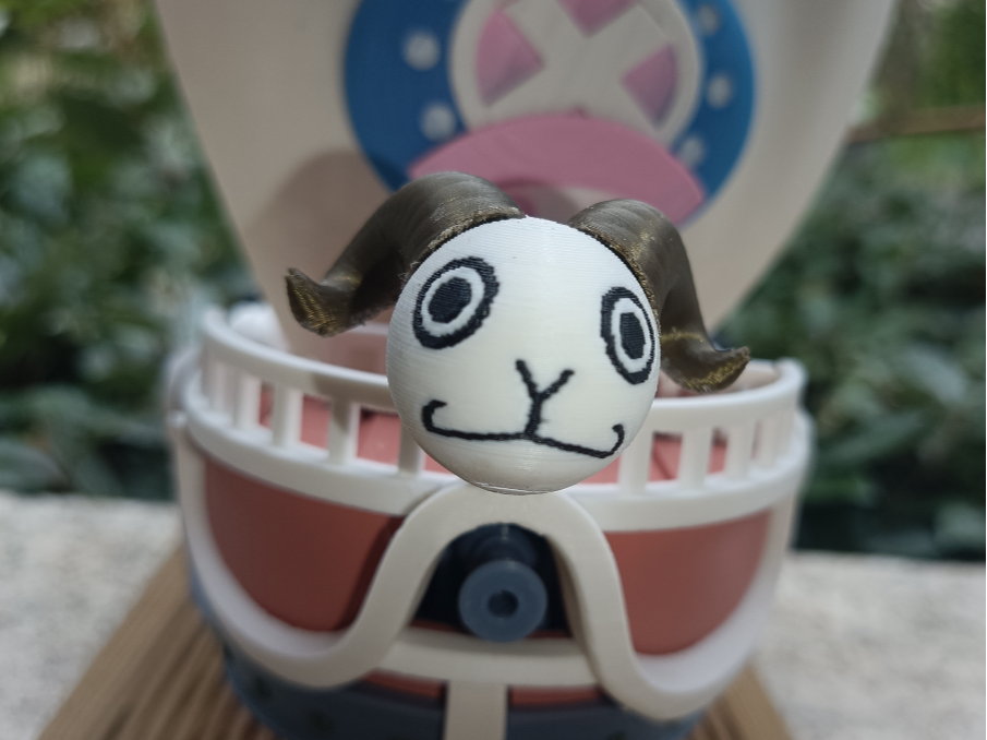 One Piece Going Merry - boat plate & figurehead