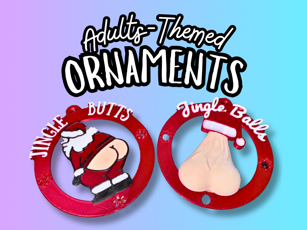 Jingle Balls & Jingle Butts Ornaments
