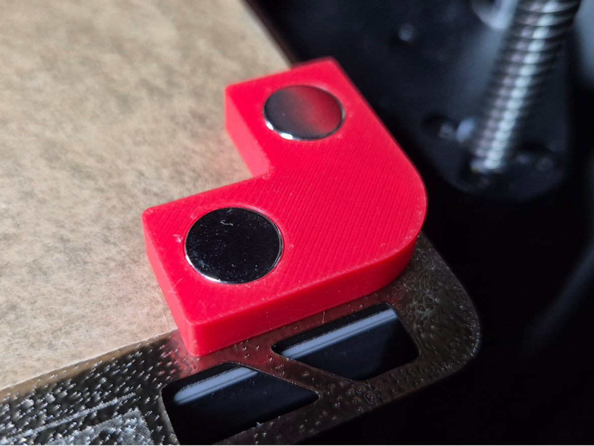Build Plate Magnetic Paper Clamps