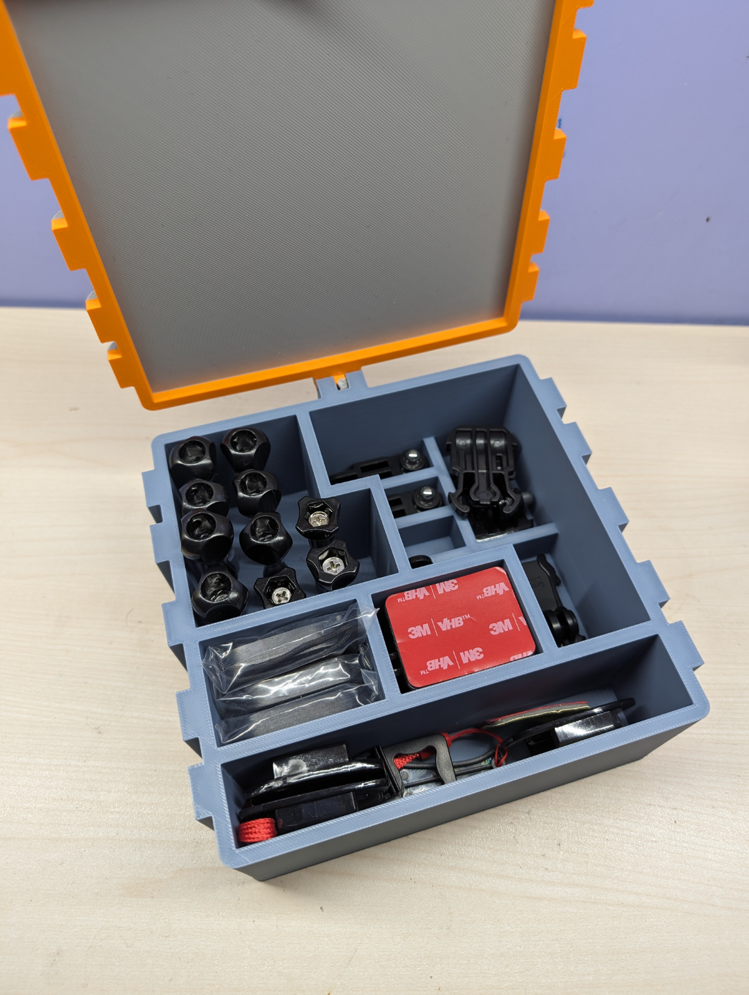 accessories box for go-pro