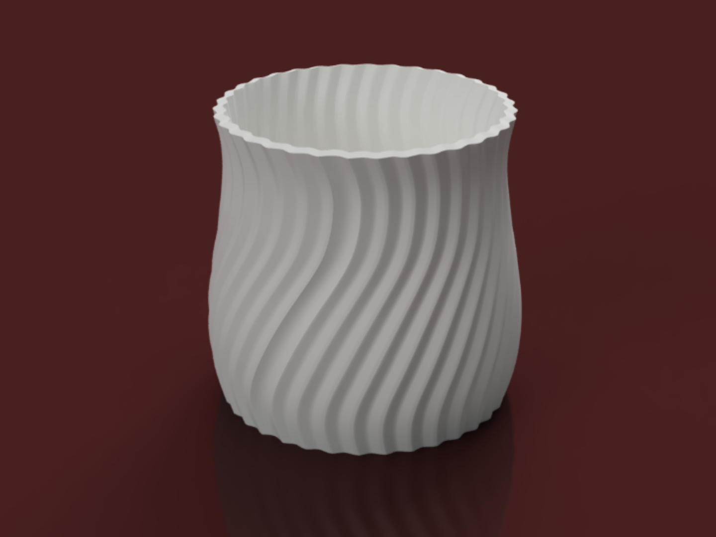 Decent shaped small vase or organizer