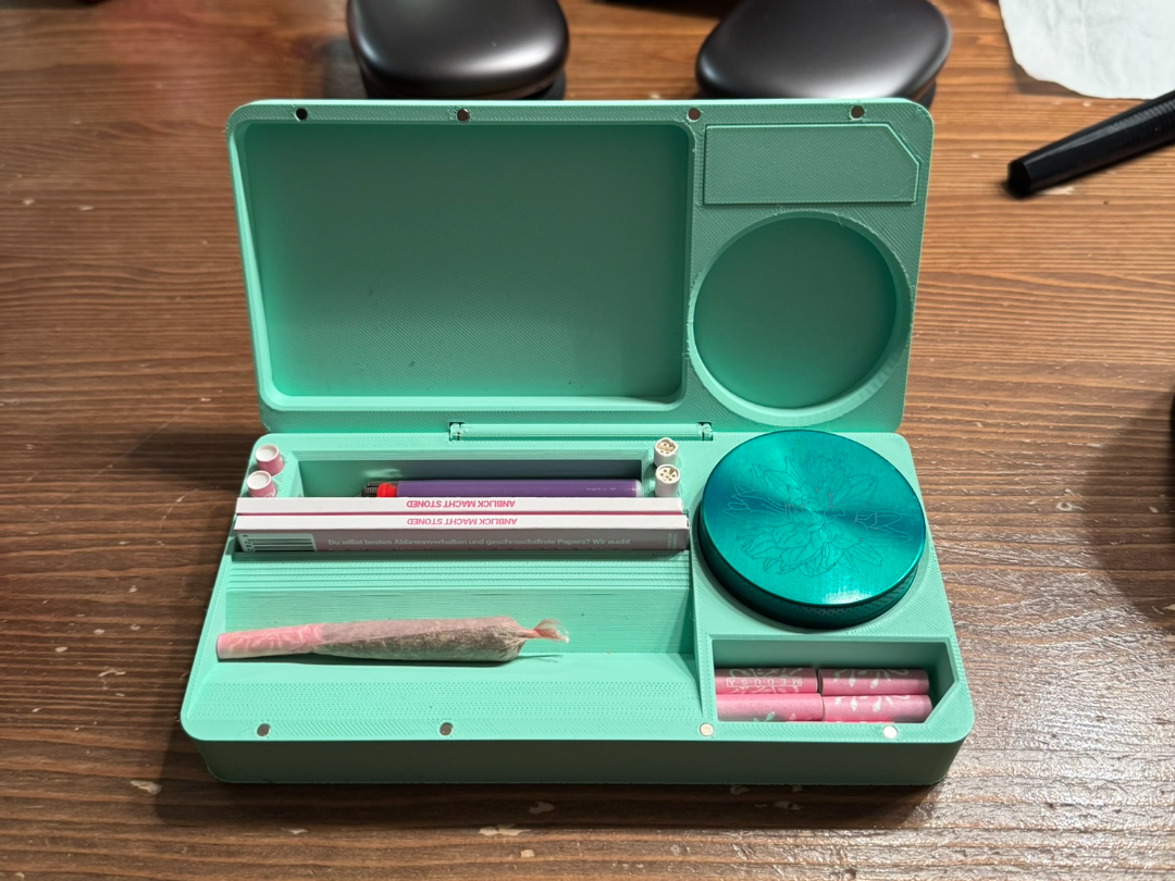 BuildBox V2 - Joint rolling case for the A1Mini