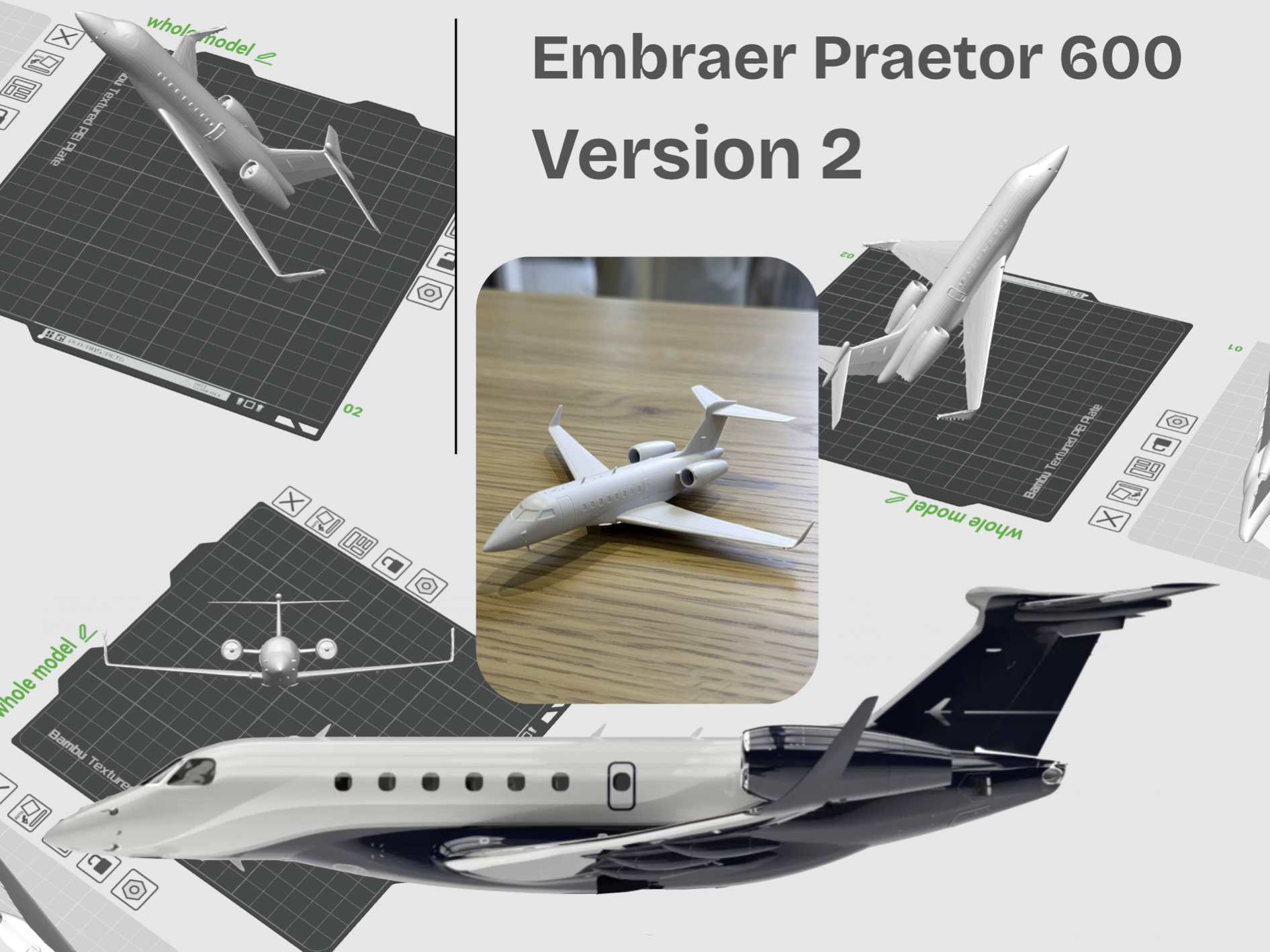 Embraer Praetor 600 [V2] - Private Jet