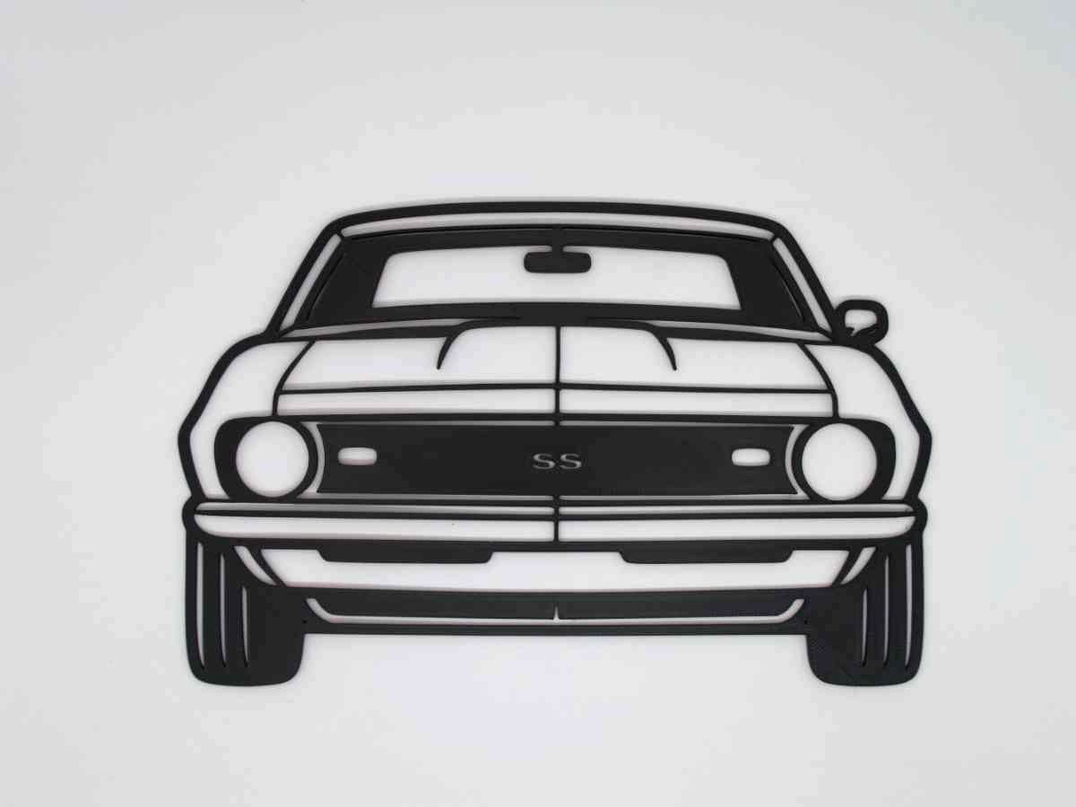 1968 Camaro SS Wall Art