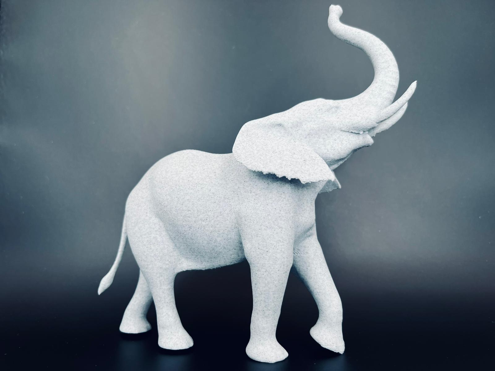 Elephant statute