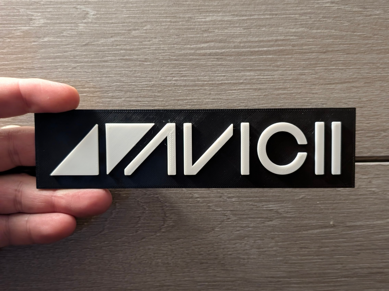 AVICII logo sign plaque 2-sizes