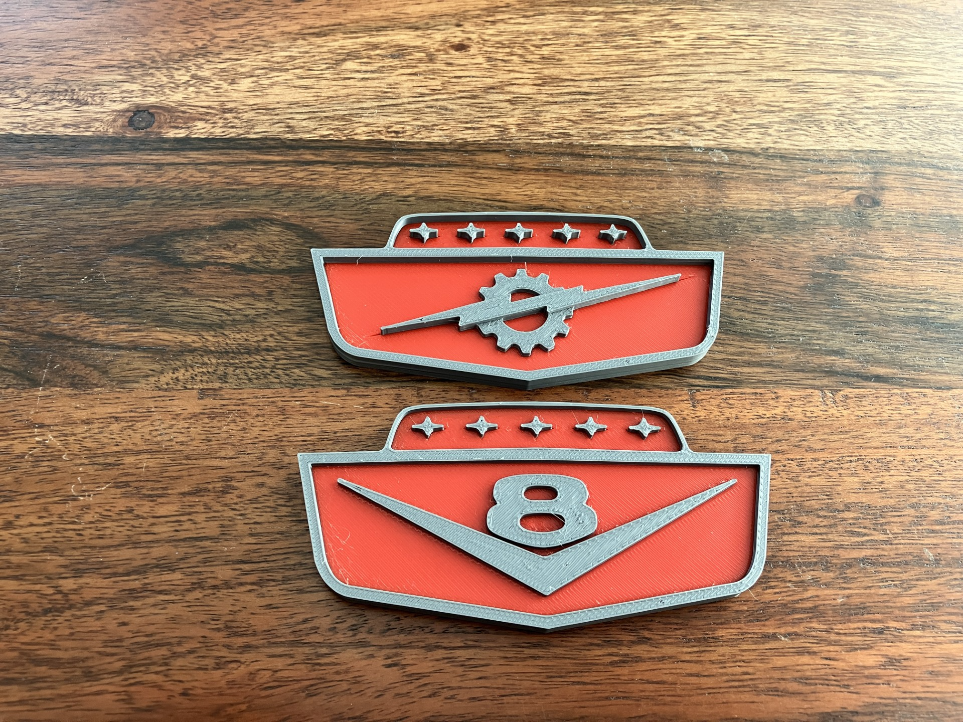61-66 Ford hood emblem