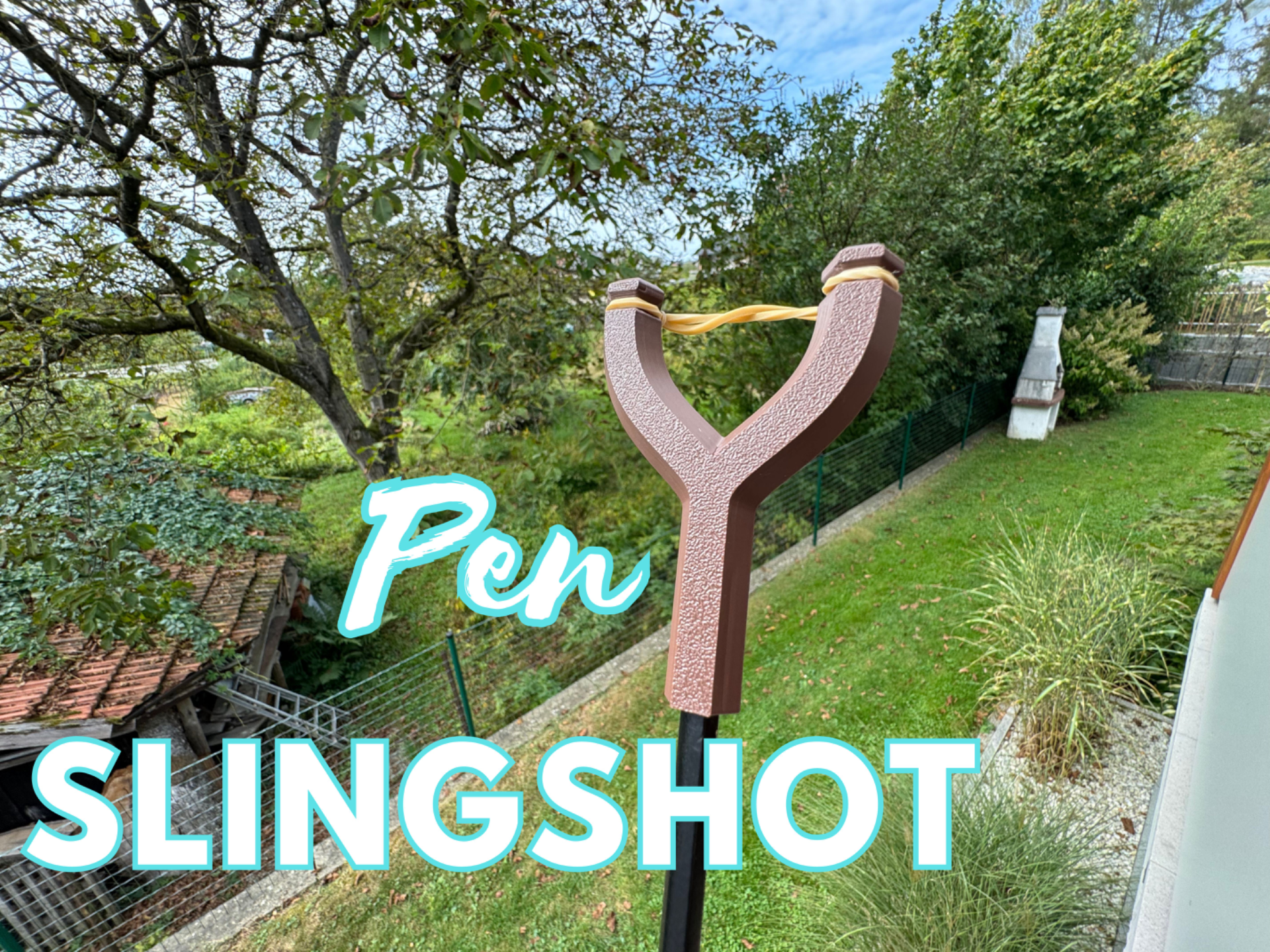 Mini Pen Slingshot