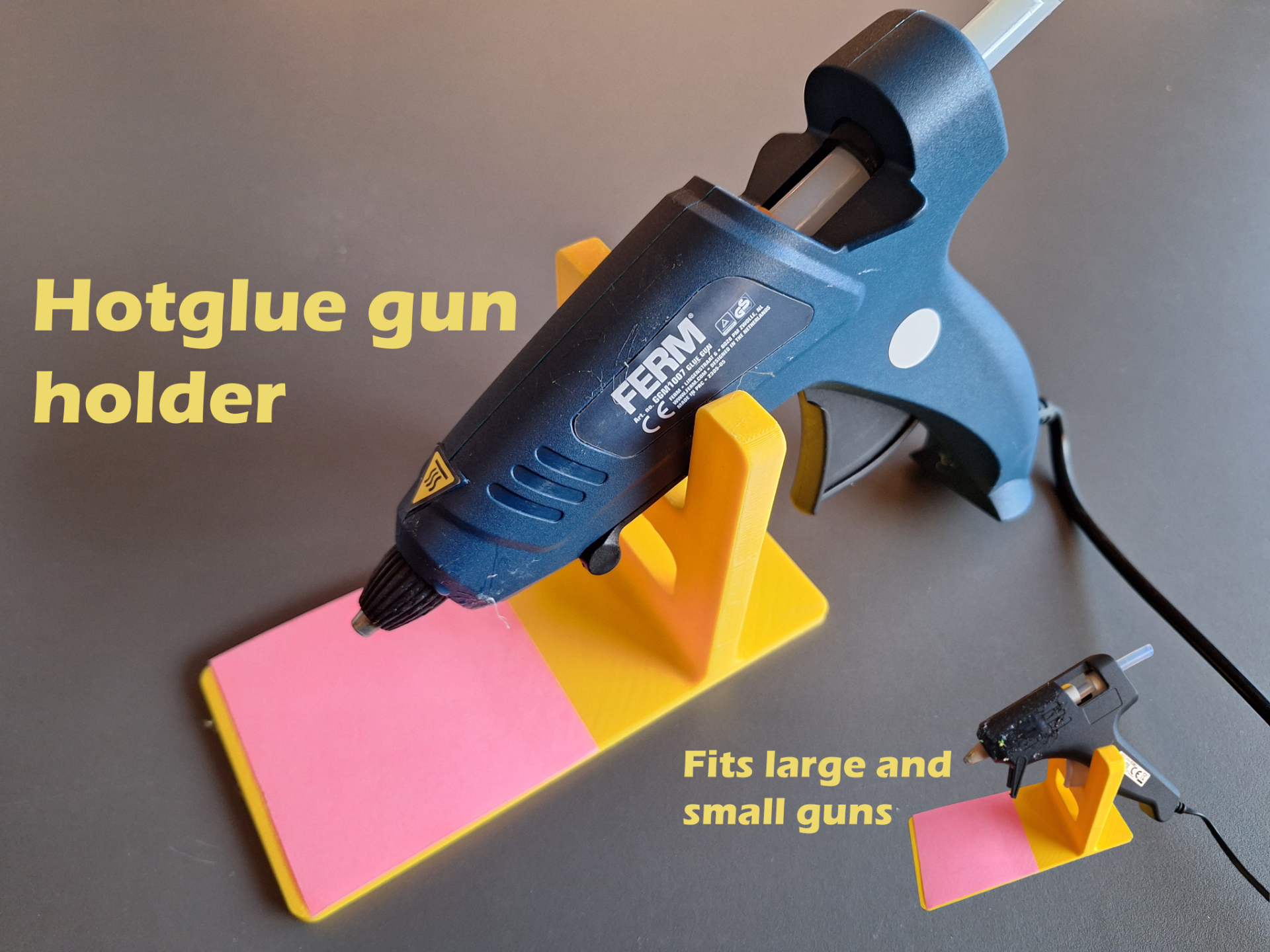 Hotglue gun holder/stand
