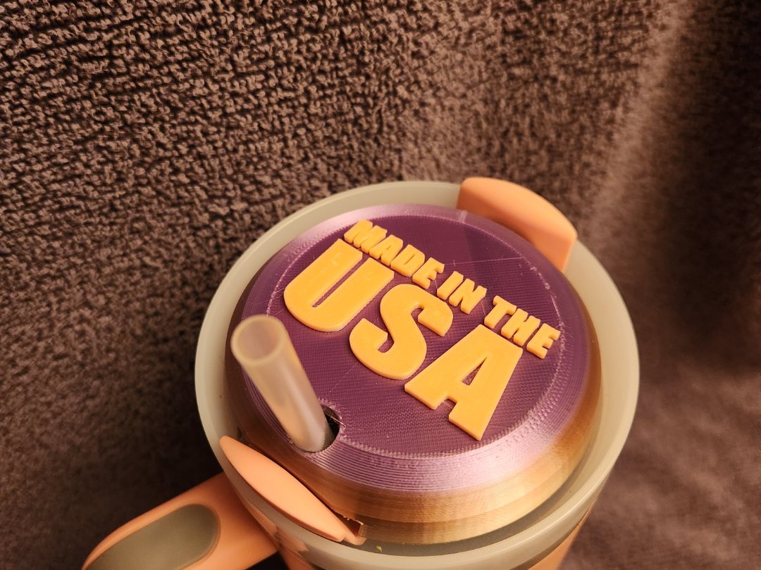40oz travel tumbler topper ( made in usa)
