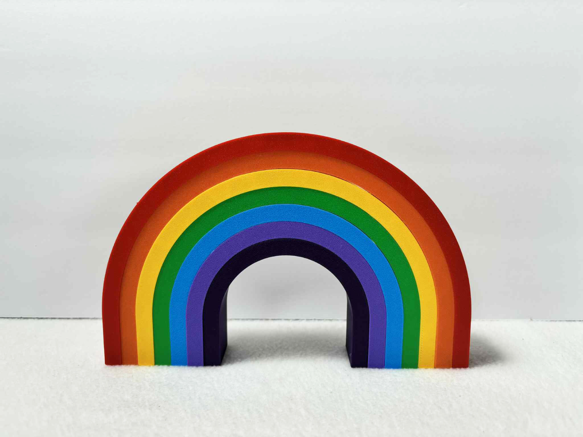 Rainbow stacker toy
