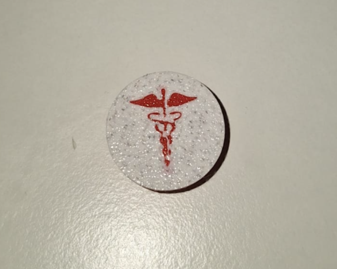 Healing Serpent Crocs charm
