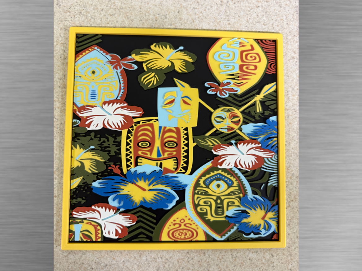 Tiki Tribal Art -Design 3