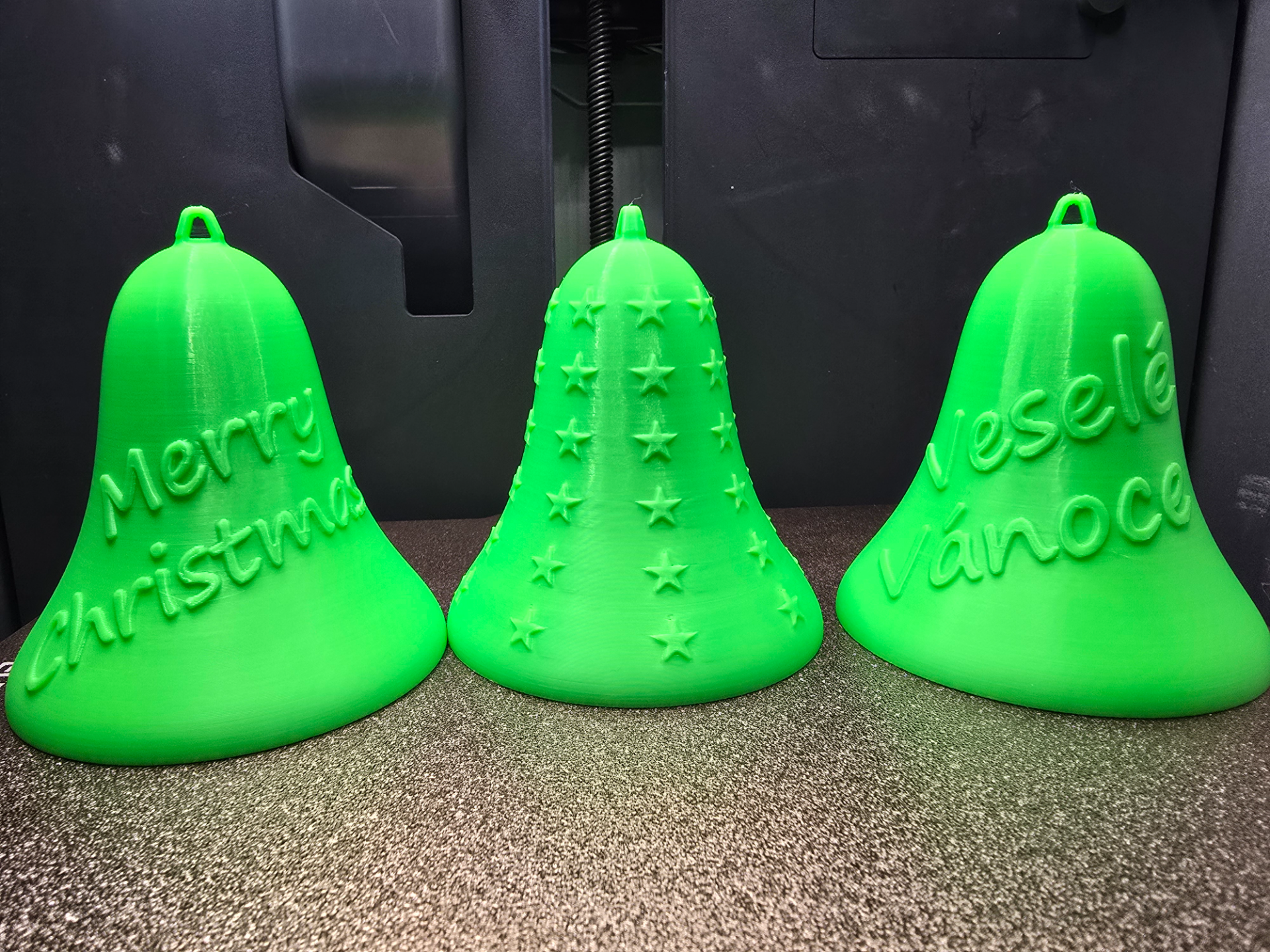 Christmas bells set