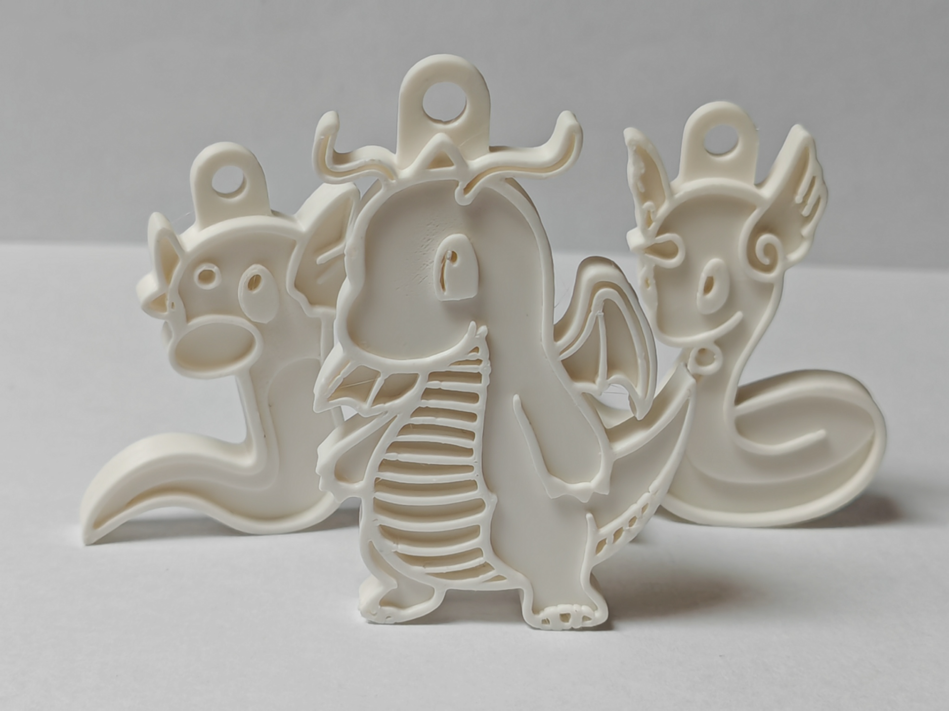 Pokemon Keychain (dragonite, dragonair, dratini)