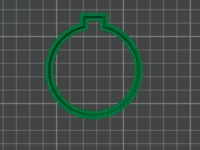 Ornament-Shaped Cookie Cutter