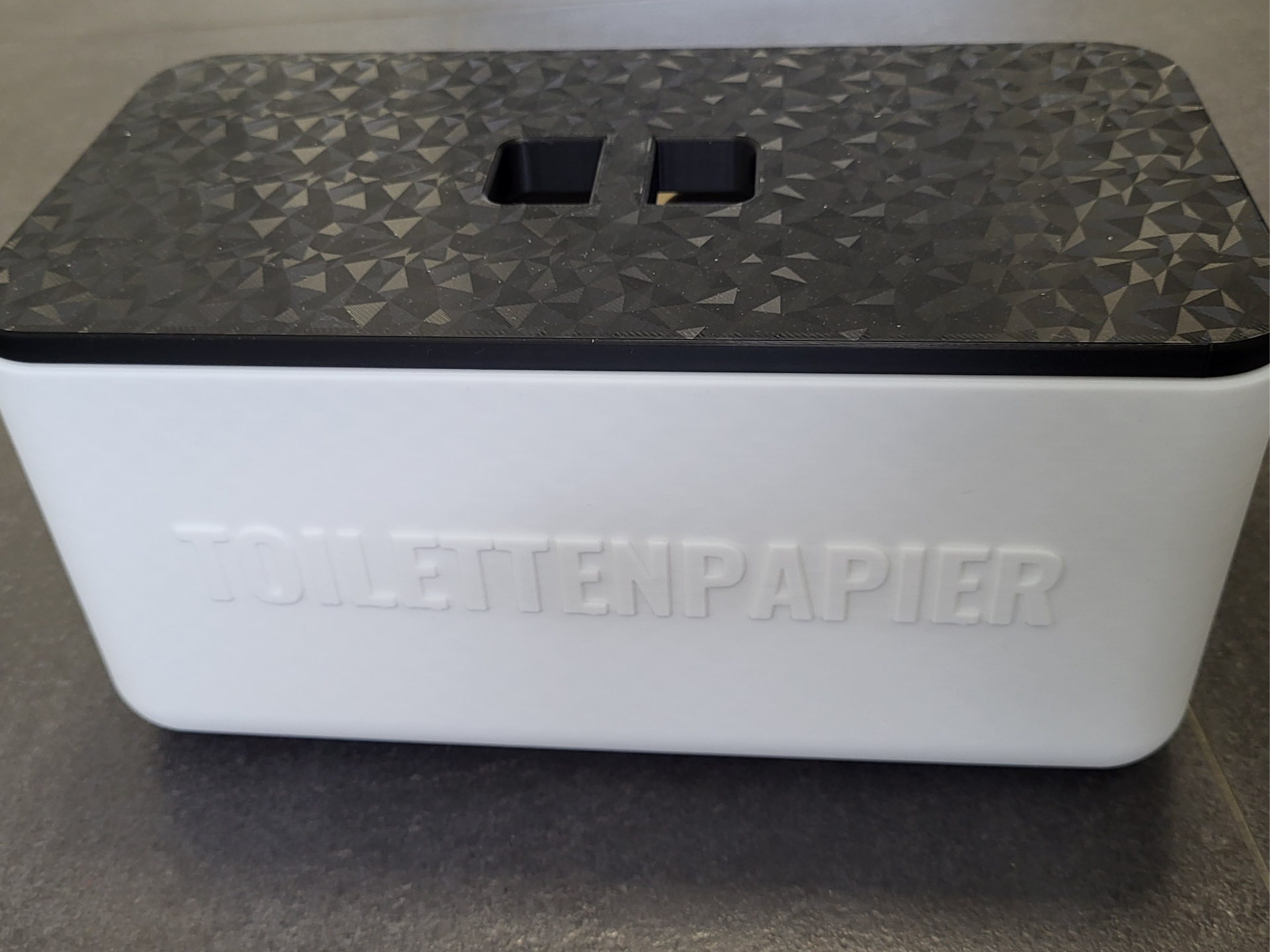 Toilettenpapier-Box