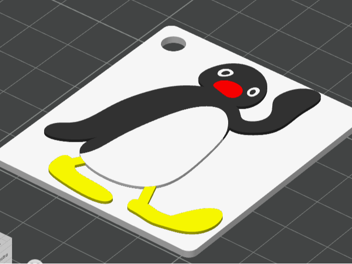 Portachiavi Pingu