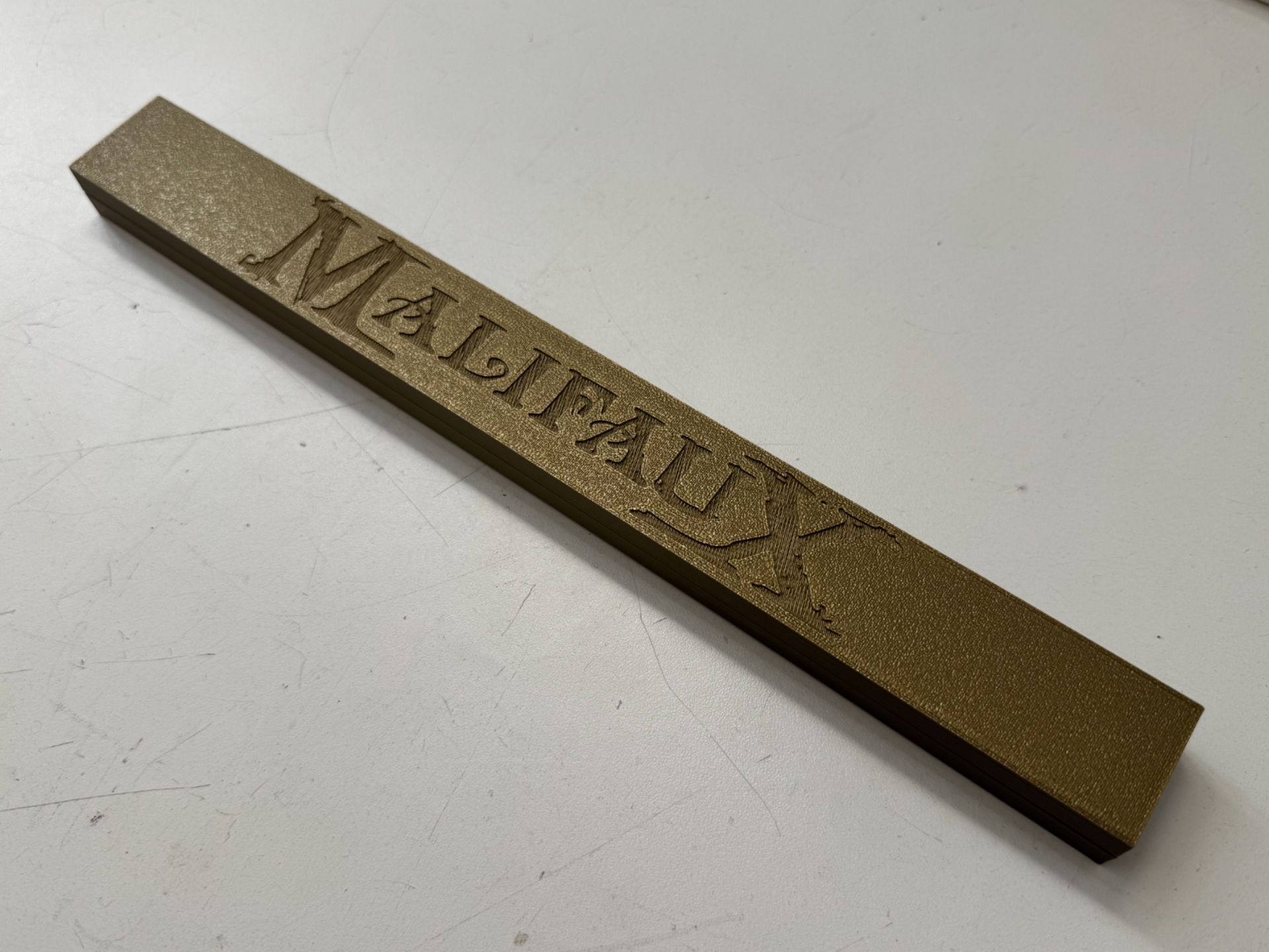 Case for measuring sticks 1-12" (Malifaux Logo)