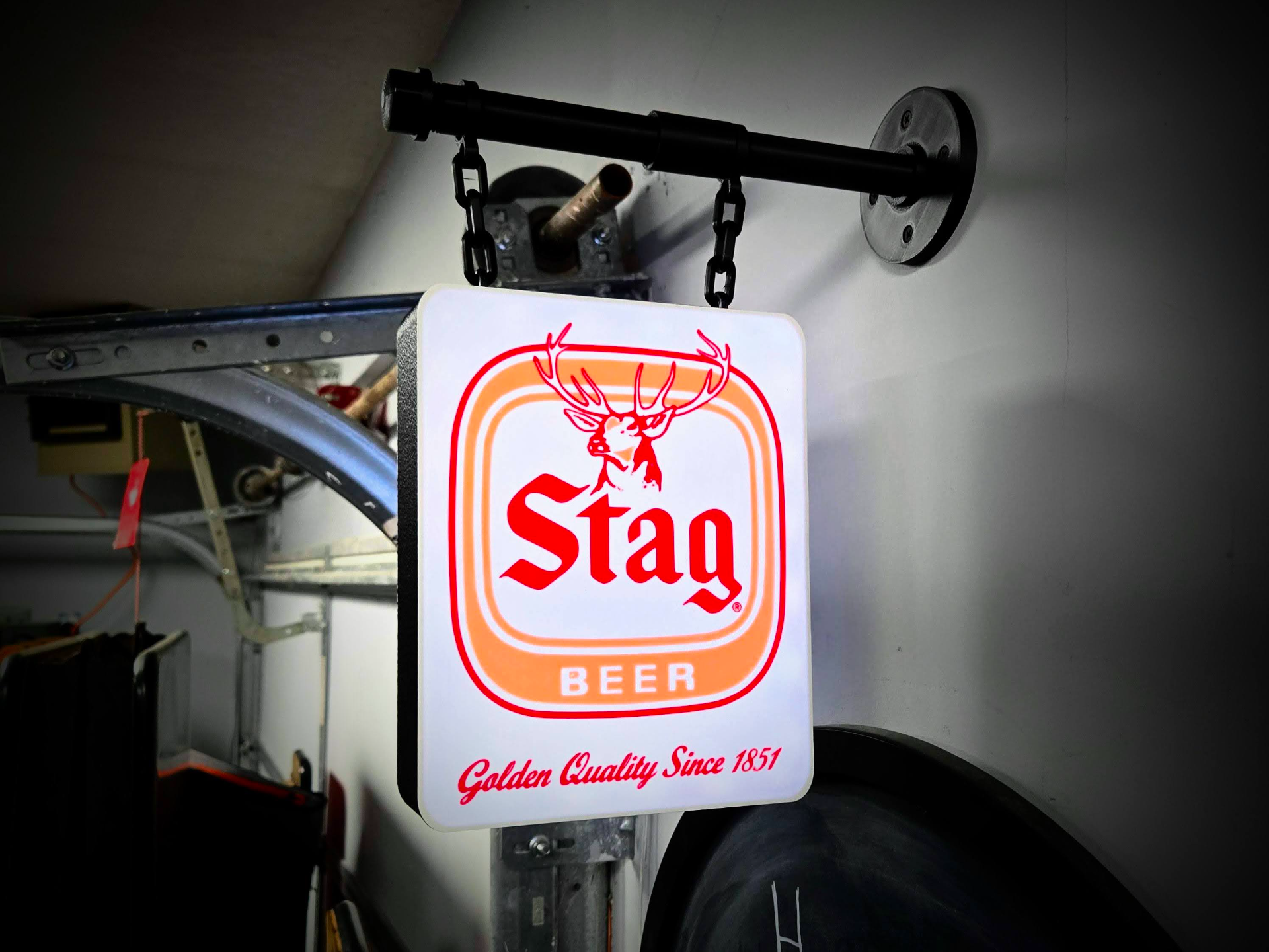 STAG ~ Double-Sided LED Lightbox Sign