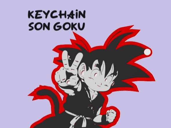KEYCHAIN SON GOKU